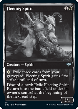 Fleeting Spirit [Innistrad: Double Feature] - The Mythic Store | 24h Order Processing