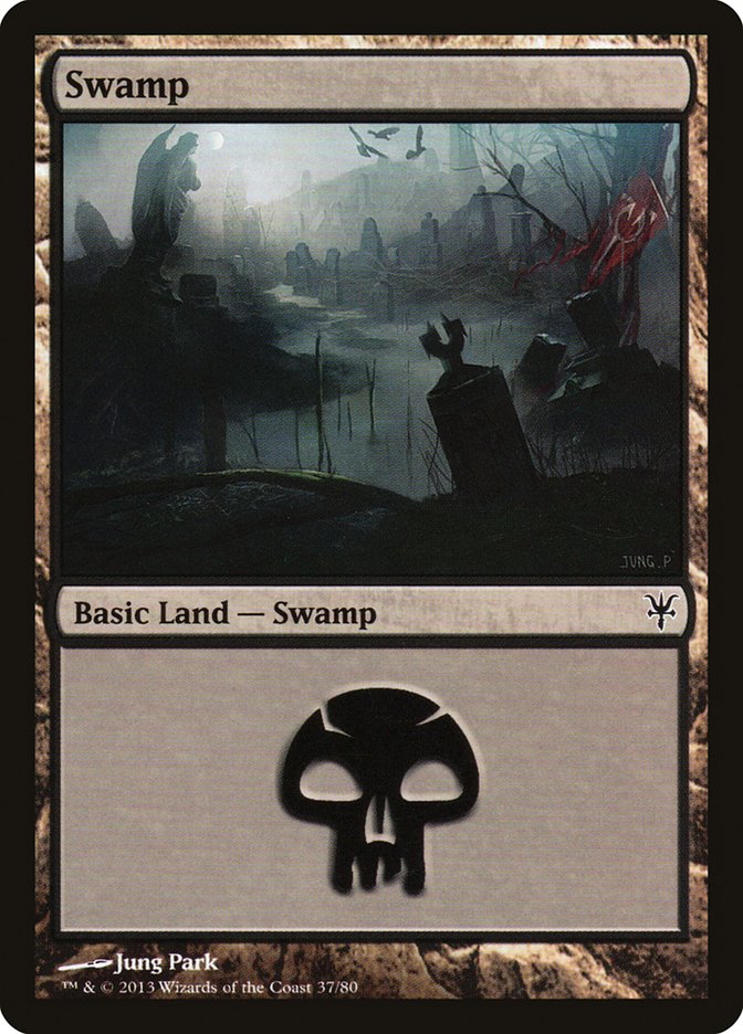 Swamp (37) [Duel Decks: Sorin vs. Tibalt] - The Mythic Store | 24h Order Processing