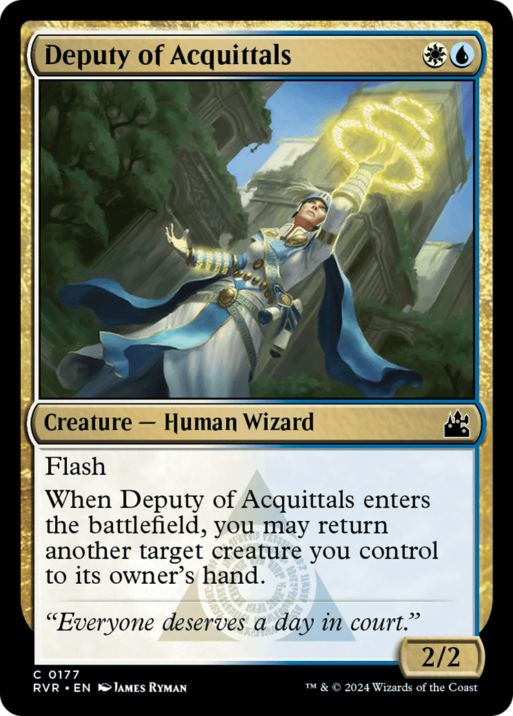 Deputy of Acquittals [Ravnica Remastered] - The Mythic Store | 24h Order Processing