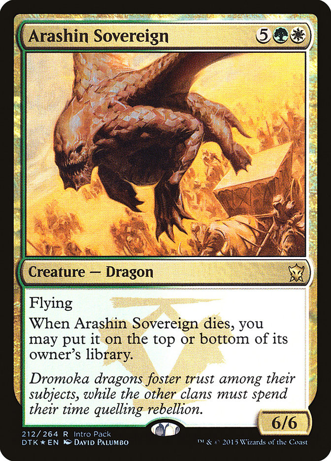 Arashin Sovereign (Intro Pack) [Dragons of Tarkir Promos] - The Mythic Store | 24h Order Processing