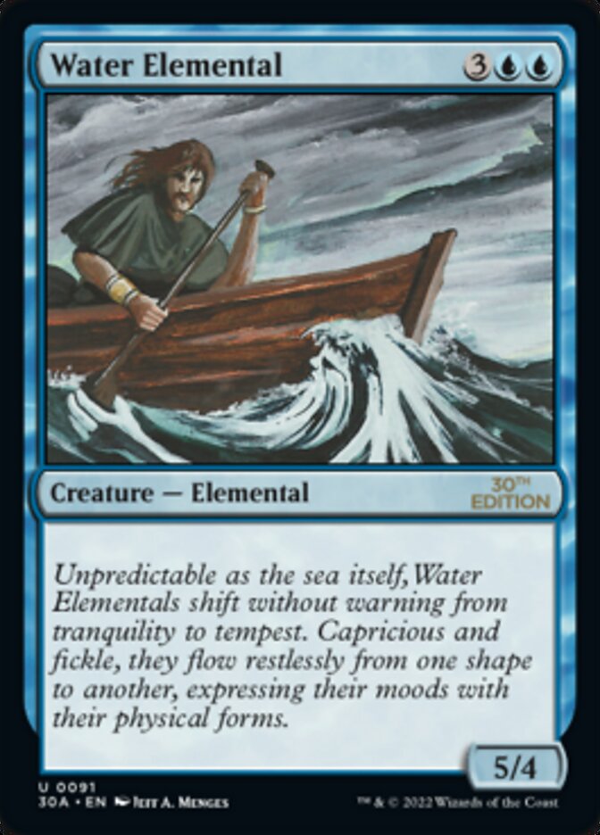 Water Elemental [30th Anniversary Edition] - The Mythic Store | 24h Order Processing