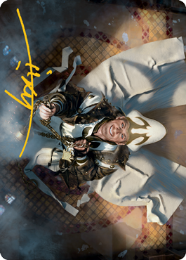 Jerren, Corrupted Bishop Art Card (Gold-Stamped Signature) [Innistrad: Midnight Hunt Art Series] - The Mythic Store | 24h Order Processing