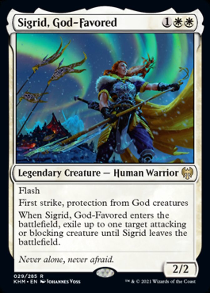 Sigrid, God-Favored [Kaldheim] - The Mythic Store | 24h Order Processing