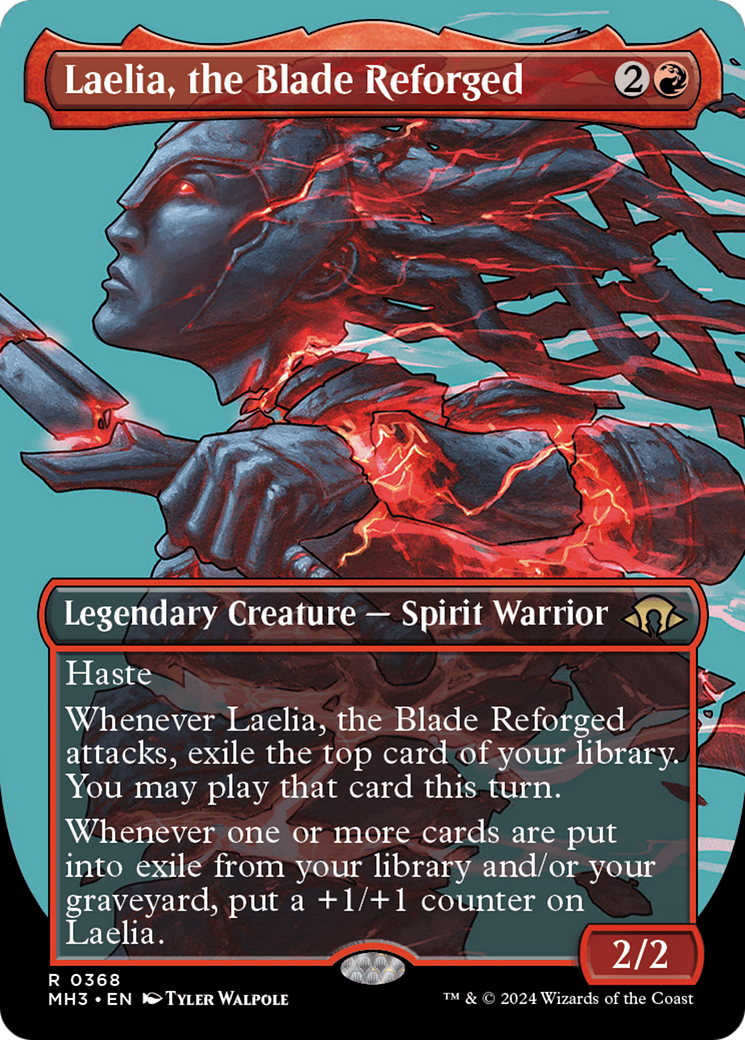 Laelia, the Blade Reforged (Borderless) [Modern Horizons 3] - The Mythic Store | 24h Order Processing