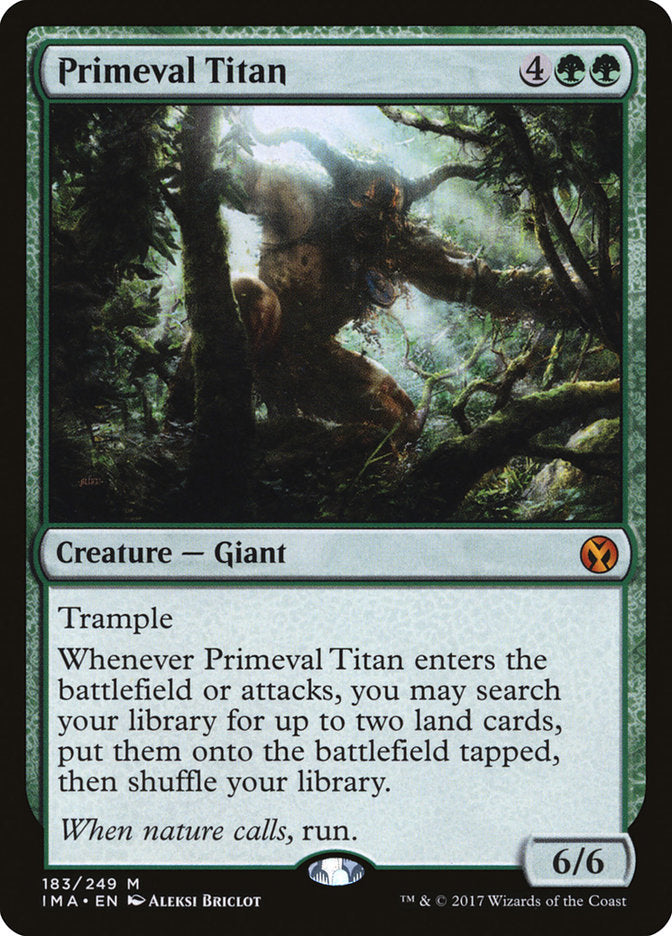 Primeval Titan [Iconic Masters] - The Mythic Store | 24h Order Processing