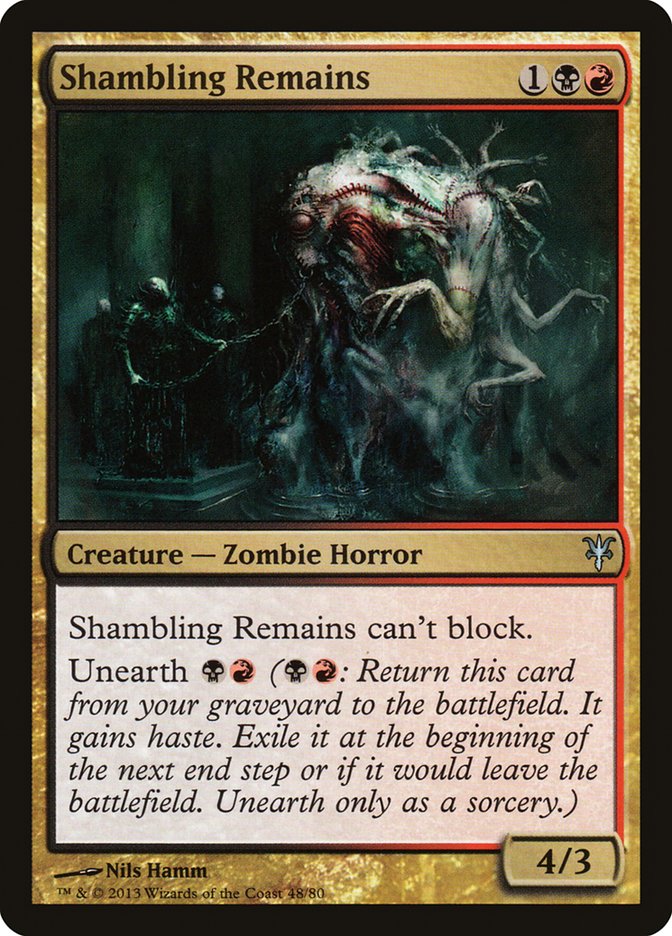 Shambling Remains [Duel Decks: Sorin vs. Tibalt] - The Mythic Store | 24h Order Processing