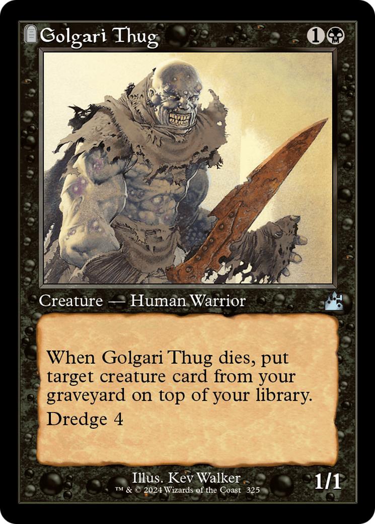 Golgari Thug (Retro Frame) [Ravnica Remastered] - The Mythic Store | 24h Order Processing