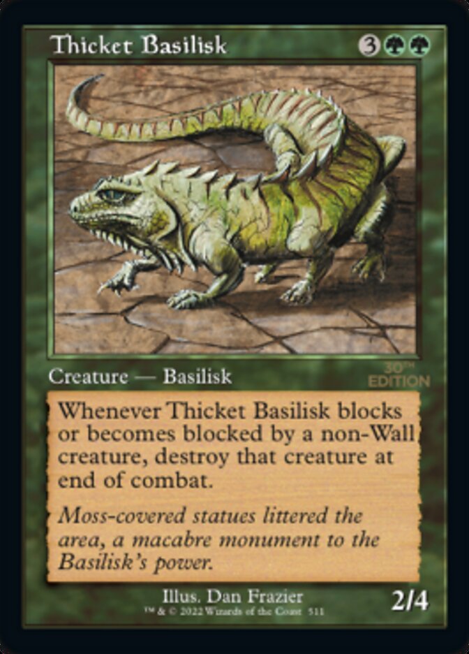 Thicket Basilisk (Retro) [30th Anniversary Edition] - The Mythic Store | 24h Order Processing