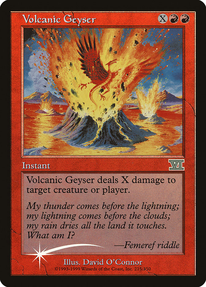 Volcanic Geyser [Friday Night Magic 2000] - The Mythic Store | 24h Order Processing