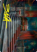 Edgar Markov's Coffin Art Card (Gold-Stamped Signature) [Innistrad: Crimson Vow Art Series] - The Mythic Store | 24h Order Processing