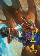 Talas Lookout Art Card (Gold-Stamped Signature) [Dominaria United Art Series] - The Mythic Store | 24h Order Processing