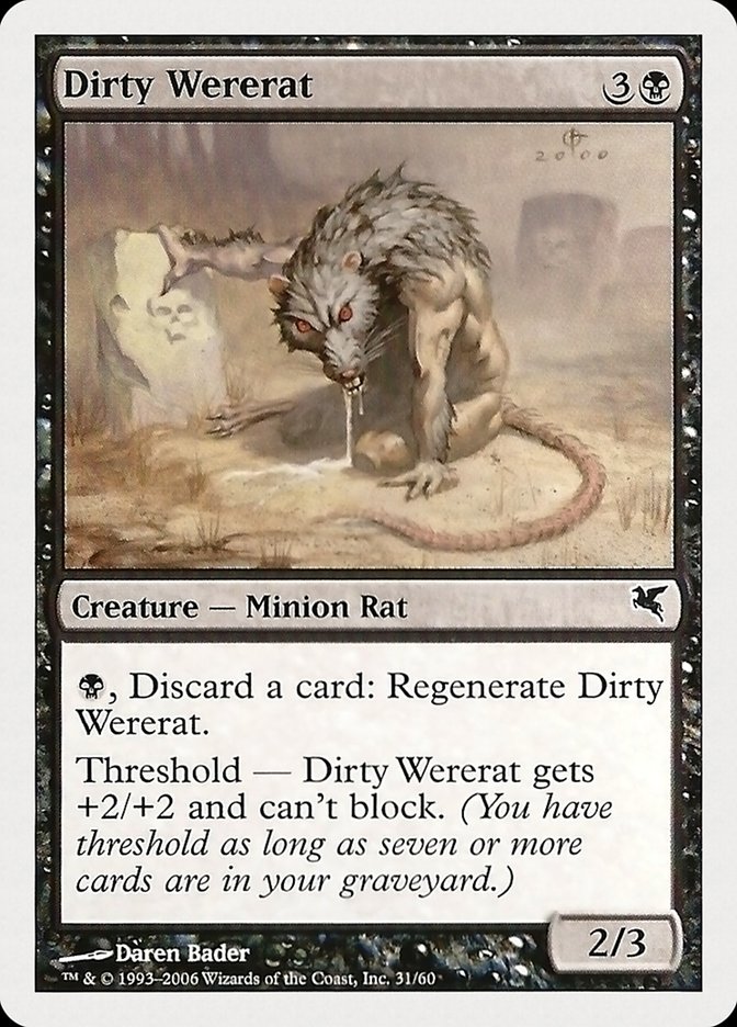 Dirty Wererat (31) [Hachette UK] - The Mythic Store | 24h Order Processing