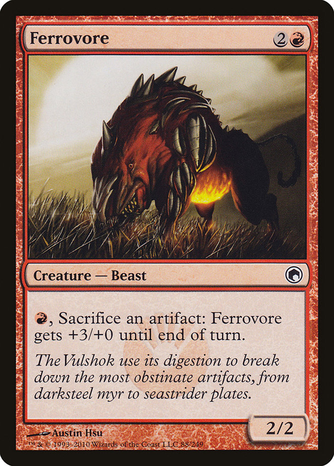 Ferrovore [Scars of Mirrodin] - The Mythic Store | 24h Order Processing