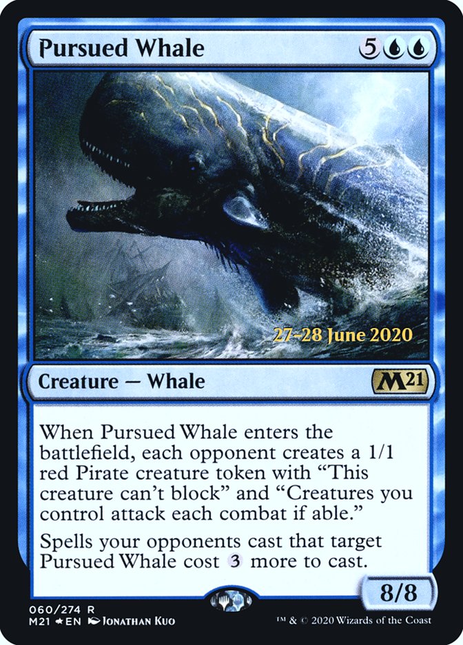 Pursued Whale [Core Set 2021 Prerelease Promos] - The Mythic Store | 24h Order Processing