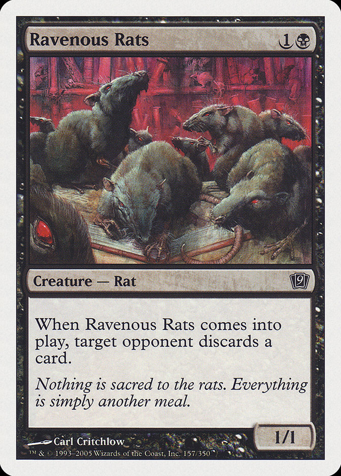 Ravenous Rats [Ninth Edition] - The Mythic Store | 24h Order Processing