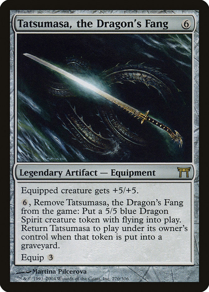 Tatsumasa, the Dragon's Fang [Champions of Kamigawa] - The Mythic Store | 24h Order Processing