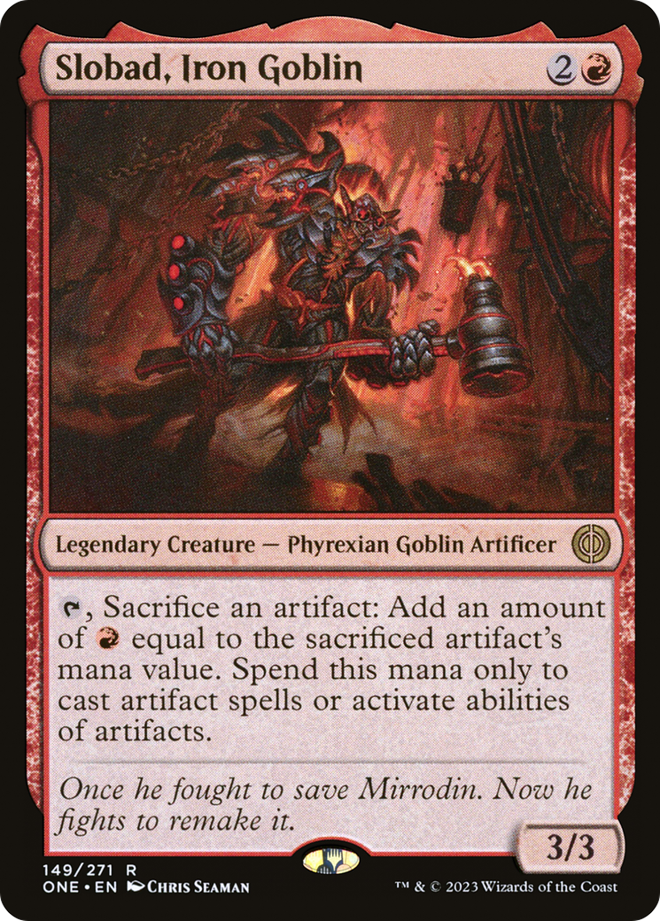 Slobad, Iron Goblin [Phyrexia: All Will Be One] - The Mythic Store | 24h Order Processing