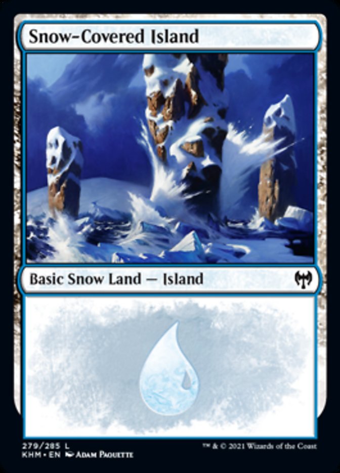 Snow-Covered Island (279) [Kaldheim] - The Mythic Store | 24h Order Processing