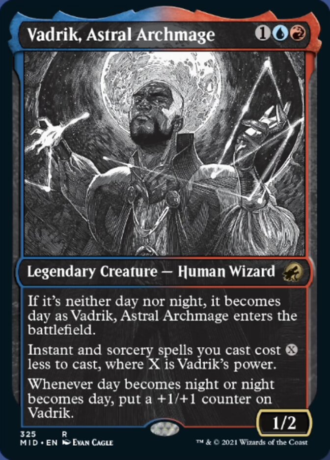 Vadrik, Astral Archmage (Showcase Eternal Night) [Innistrad: Midnight Hunt] - The Mythic Store | 24h Order Processing