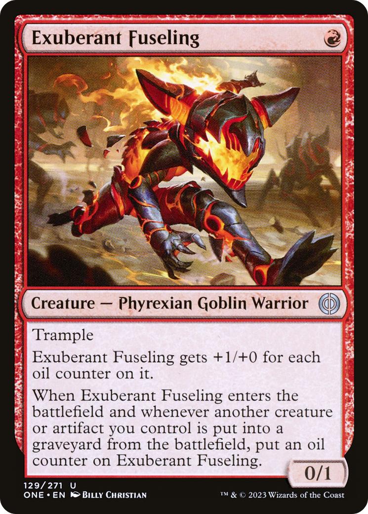 Exuberant Fuseling [Phyrexia: All Will Be One] - The Mythic Store | 24h Order Processing