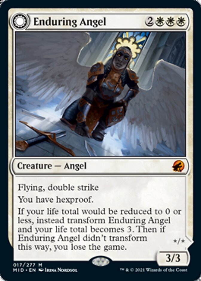 Enduring Angel // Angelic Enforcer [Innistrad: Midnight Hunt] - The Mythic Store | 24h Order Processing