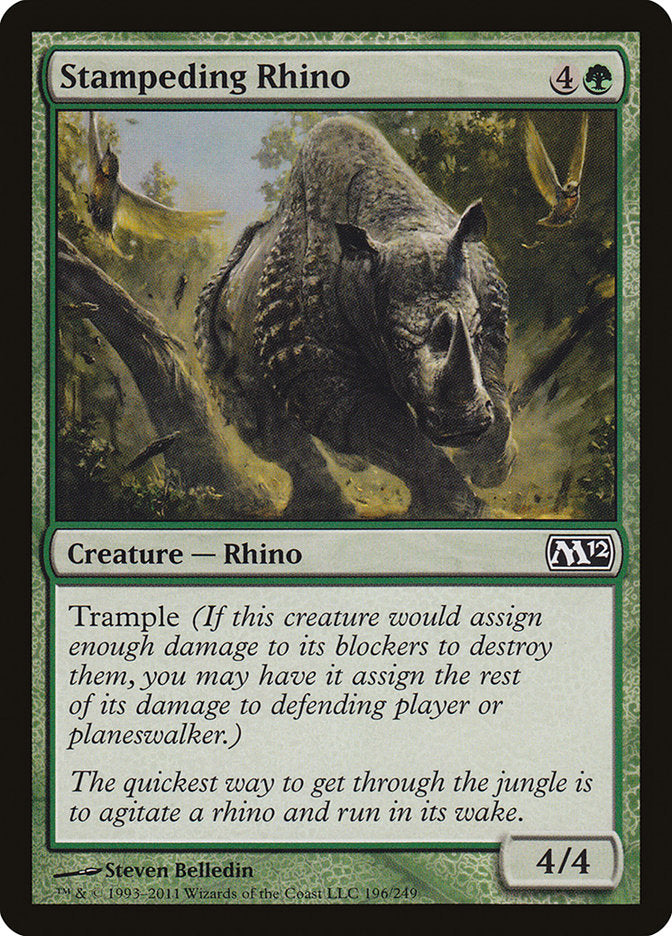 Stampeding Rhino [Magic 2012] - The Mythic Store | 24h Order Processing