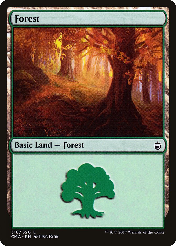 Forest (318) [Commander Anthology] - The Mythic Store | 24h Order Processing