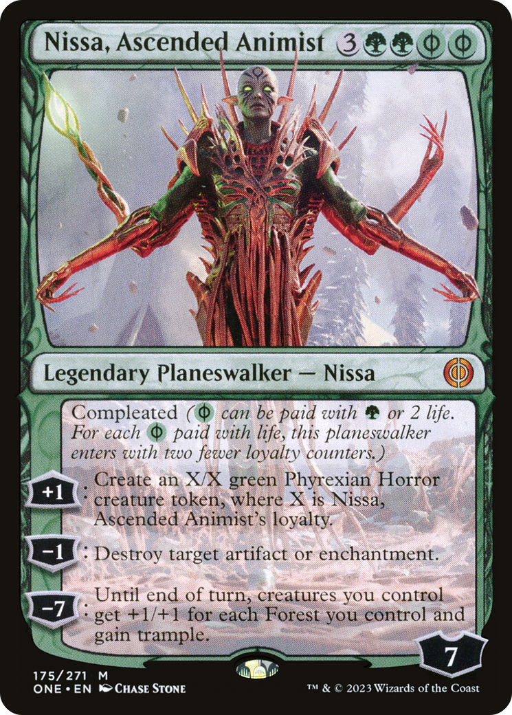 Nissa, Ascended Animist [Phyrexia: All Will Be One] - The Mythic Store | 24h Order Processing