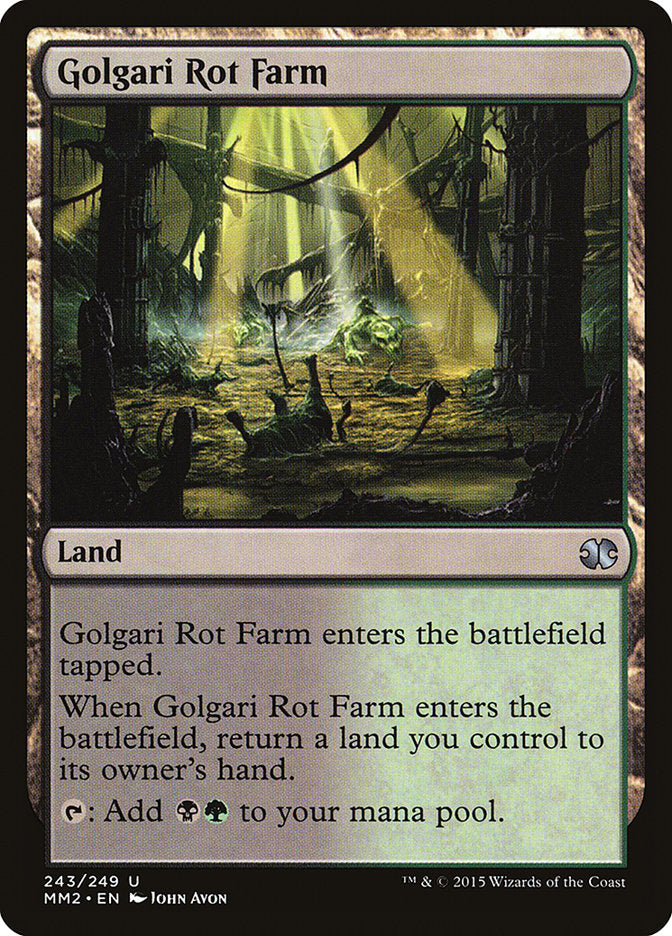 Golgari Rot Farm [Modern Masters 2015] - The Mythic Store | 24h Order Processing