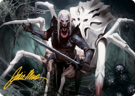 Drider Art Card (Gold-Stamped Signature) [Dungeons & Dragons: Adventures in the Forgotten Realms Art Series] - The Mythic Store | 24h Order Processing