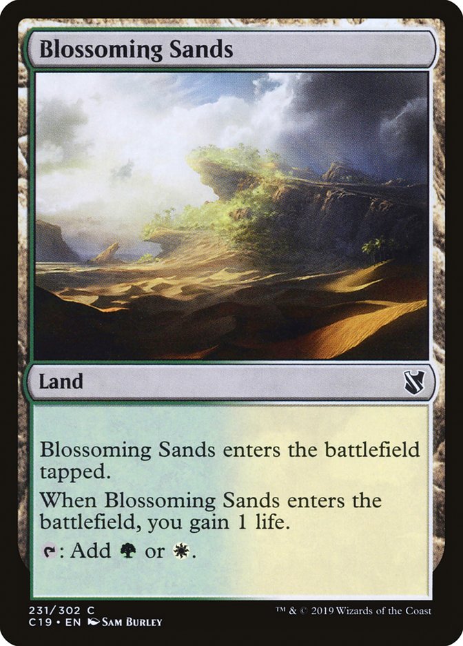 Blossoming Sands [Commander 2019] - The Mythic Store | 24h Order Processing