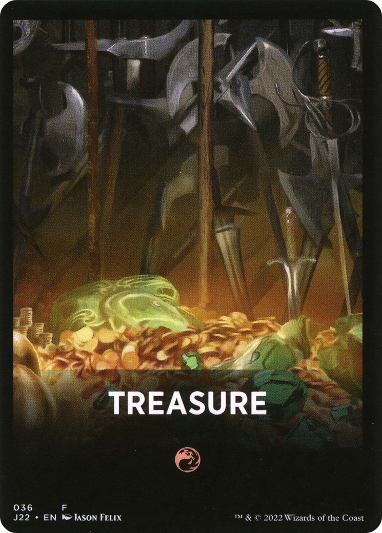 Treasure Theme Card [Jumpstart 2022 Front Cards] - The Mythic Store | 24h Order Processing