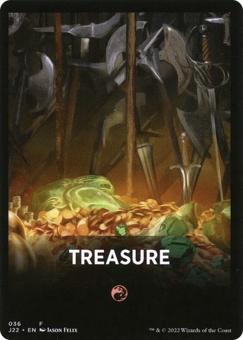 Treasure Theme Card [Jumpstart 2022 Front Cards] - The Mythic Store | 24h Order Processing