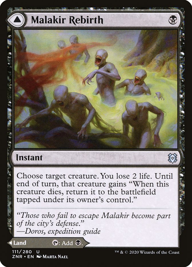 Malakir Rebirth // Malakir Mire [Zendikar Rising] - The Mythic Store | 24h Order Processing