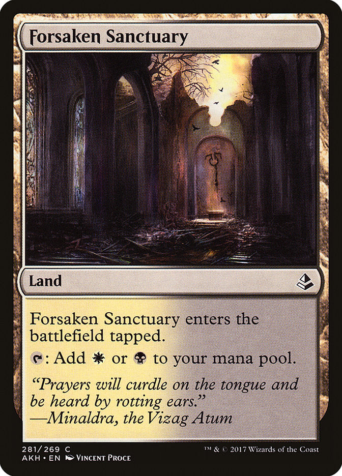 Forsaken Sanctuary [Amonkhet] - The Mythic Store | 24h Order Processing