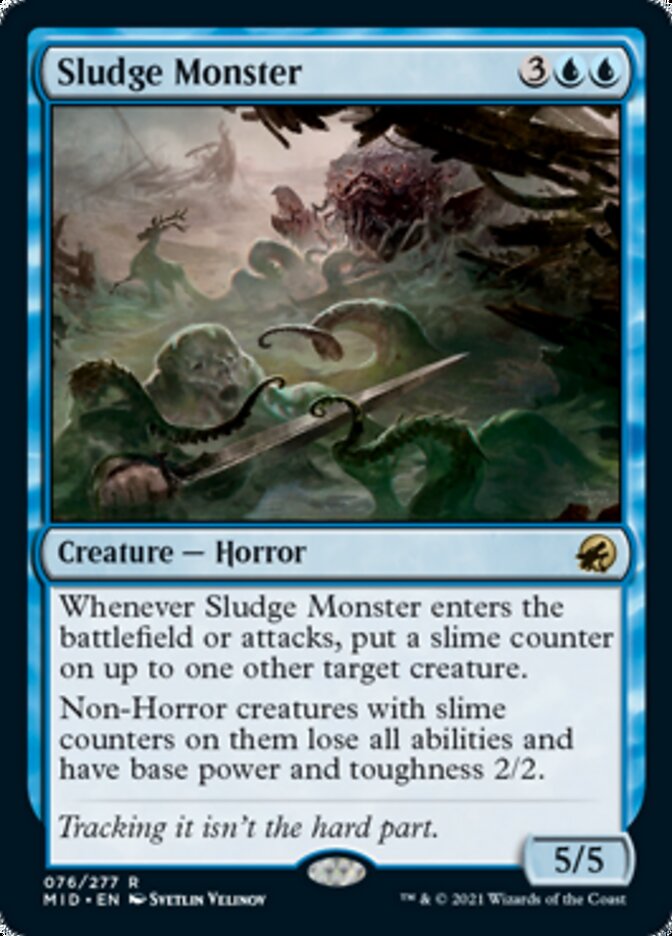 Sludge Monster [Innistrad: Midnight Hunt] - The Mythic Store | 24h Order Processing