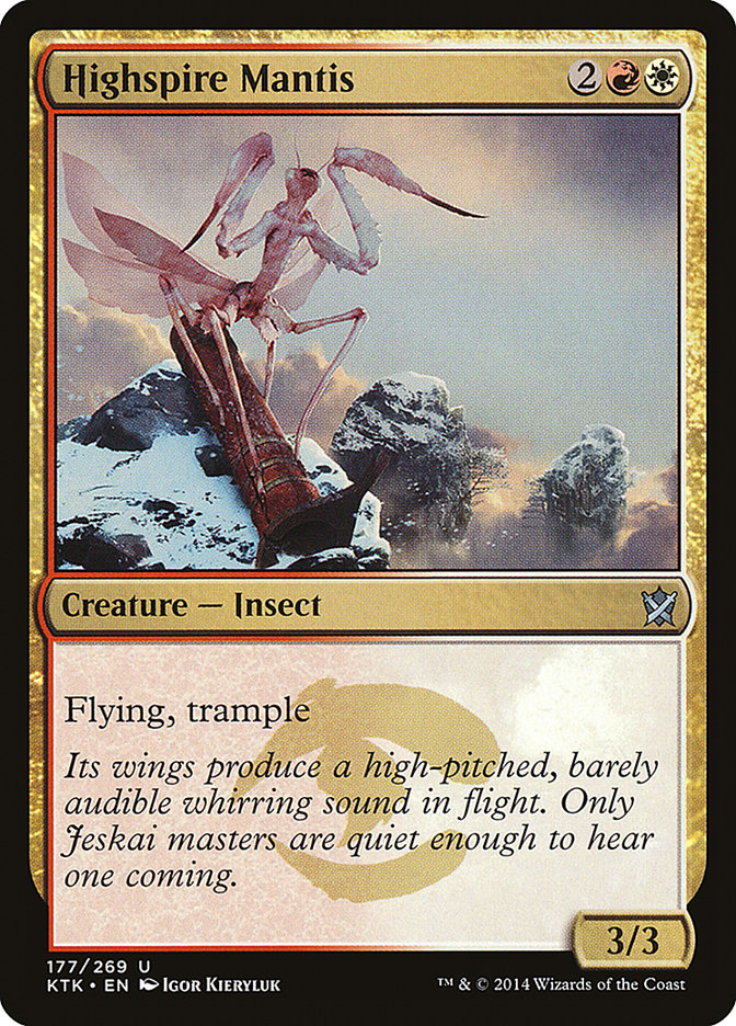 Highspire Mantis [Khans of Tarkir] - The Mythic Store | 24h Order Processing