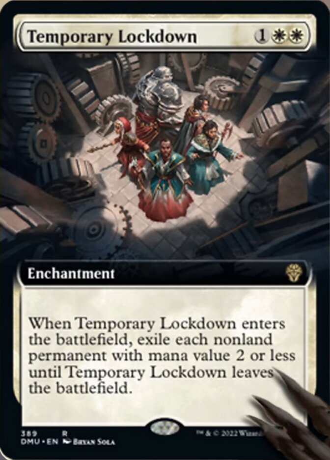 Temporary Lockdown (Extended Art) [Dominaria United] - The Mythic Store | 24h Order Processing