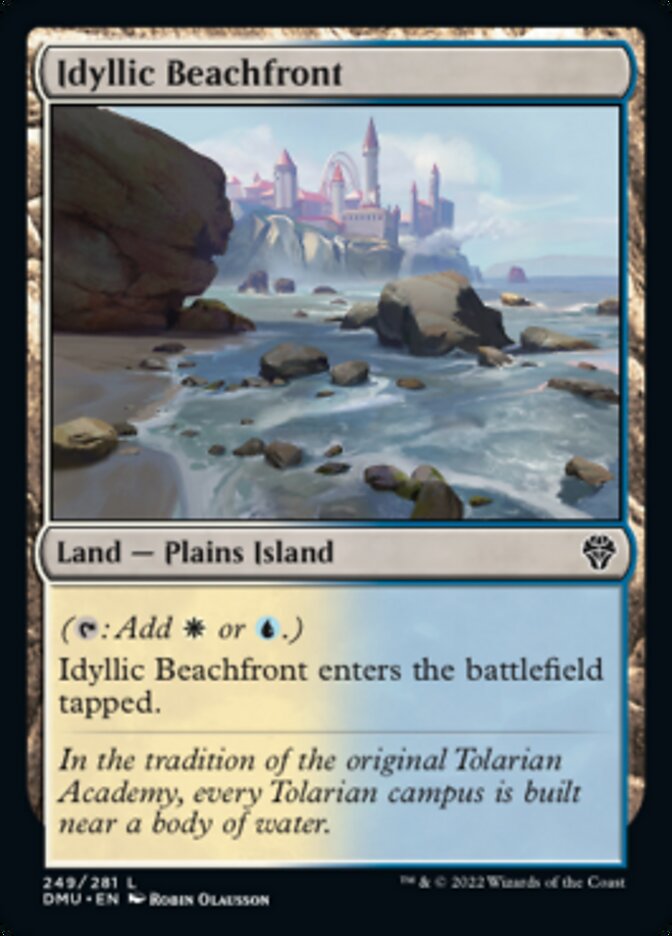 Idyllic Beachfront [Dominaria United] - The Mythic Store | 24h Order Processing