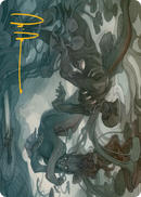 Emry, Lurker of the Loch Art Card (Gold-Stamped Signature) [March of the Machine Art Series] - The Mythic Store | 24h Order Processing