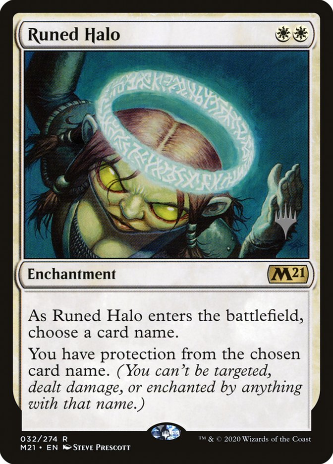 Runed Halo (Promo Pack) [Core Set 2021 Promos] - The Mythic Store | 24h Order Processing