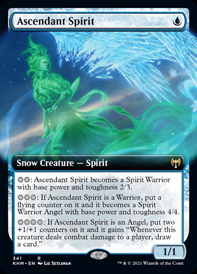 Ascendant Spirit (Extended Art) [Kaldheim] - The Mythic Store | 24h Order Processing