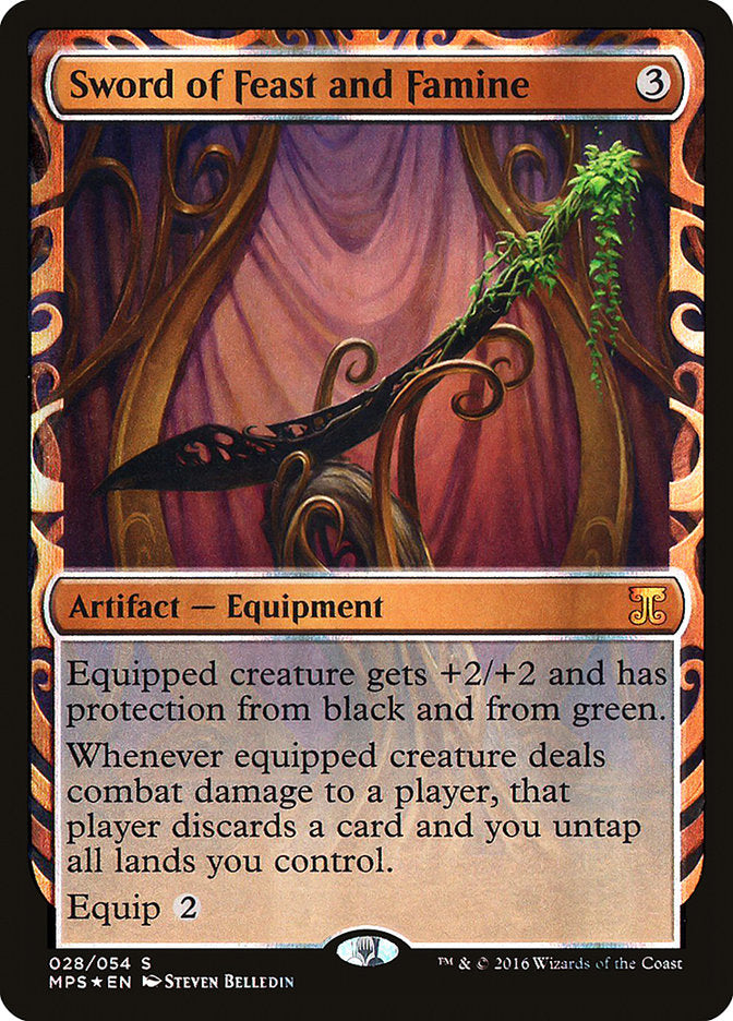 Sword of Feast and Famine [Kaladesh Inventions] - The Mythic Store | 24h Order Processing