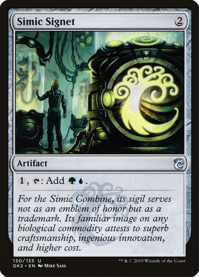 Simic Signet [Ravnica Allegiance Guild Kit] - The Mythic Store | 24h Order Processing