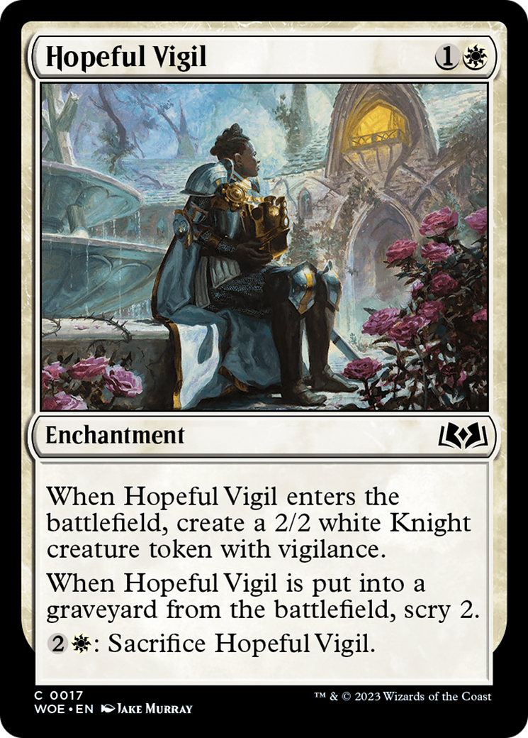 Hopeful Vigil [Wilds of Eldraine] - The Mythic Store | 24h Order Processing