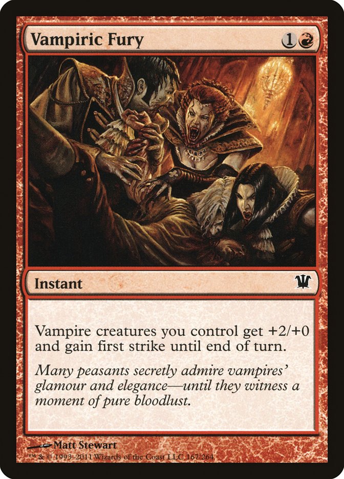 Vampiric Fury [Innistrad] - The Mythic Store | 24h Order Processing