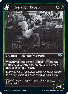 Infestation Expert // Infested Werewolf [Innistrad: Double Feature] - The Mythic Store | 24h Order Processing