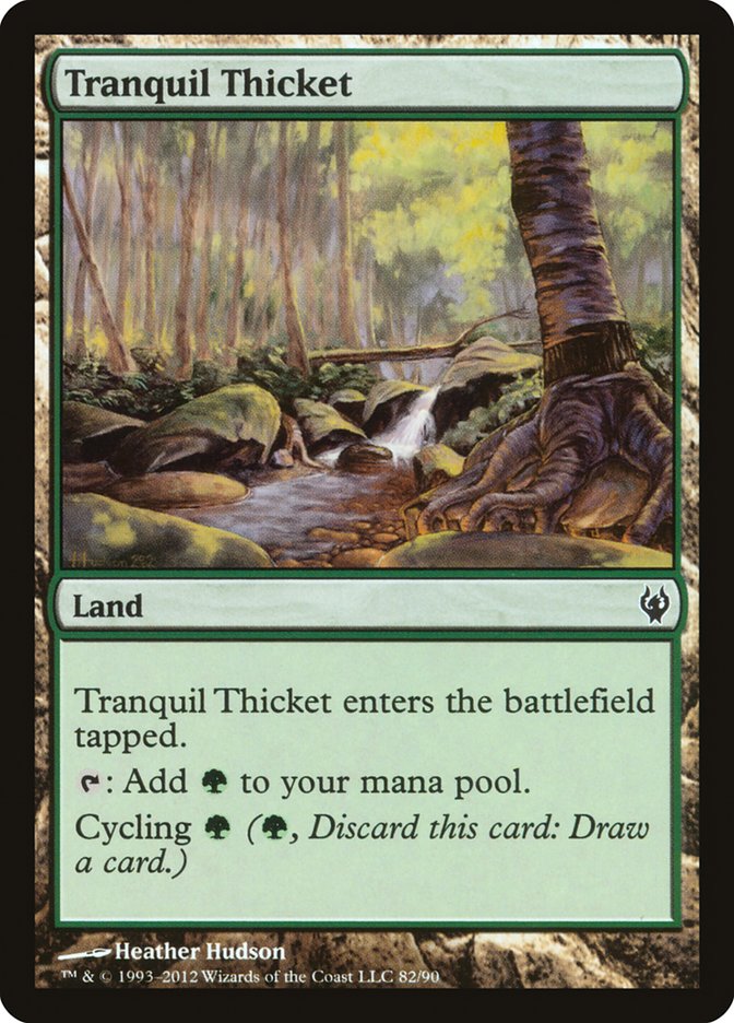 Tranquil Thicket [Duel Decks: Izzet vs. Golgari] - The Mythic Store | 24h Order Processing