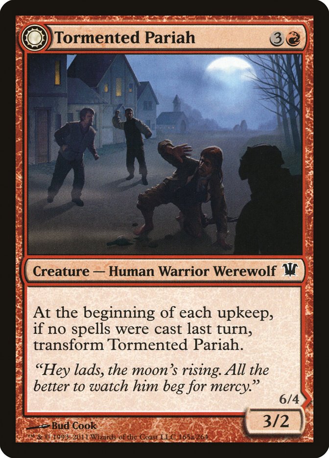 Tormented Pariah // Rampaging Werewolf [Innistrad] - The Mythic Store | 24h Order Processing