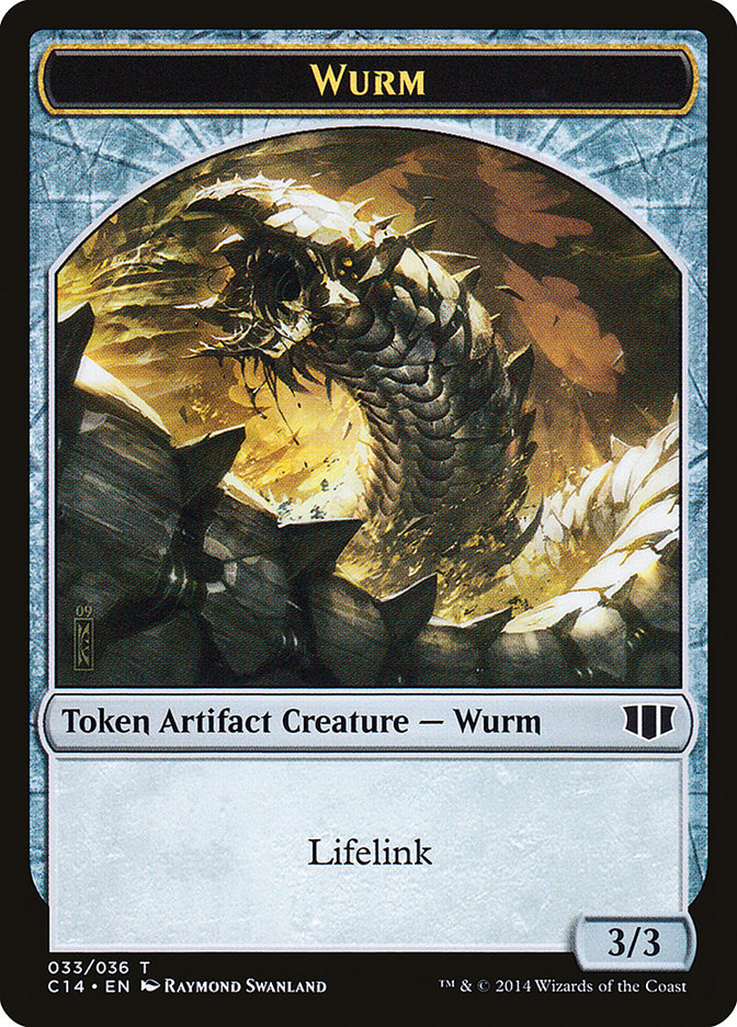 Wurm (033/036) // Goat Double-Sided Token [Commander 2014 Tokens] - The Mythic Store | 24h Order Processing